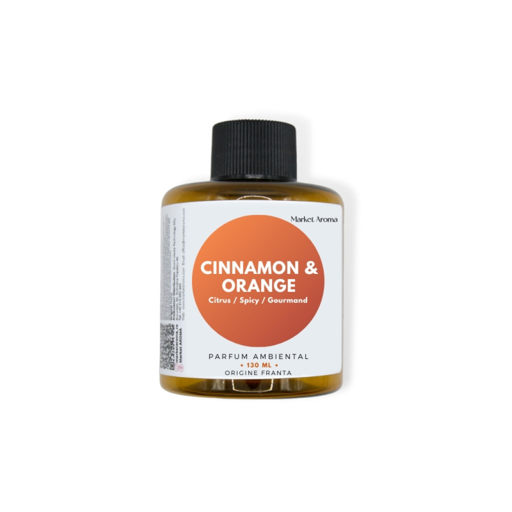 Rezervă de Parfum Cinnamon & Orange 130ml - Difuzor Modern