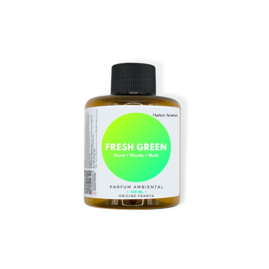 Rezervă de Parfum Fresh Green 130ml - Difuzor Modern