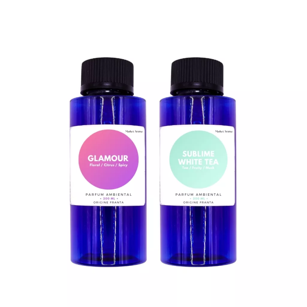 Set Glamour & Sublime White Tea 200ml - Difuzor Johannes Brahms