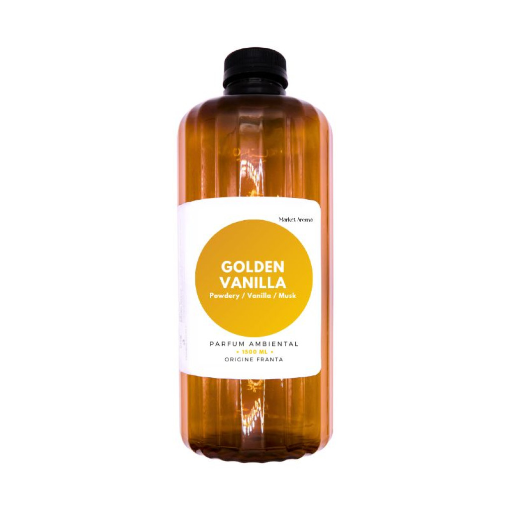 Rezervă de Parfum Golden Vanilla 1500ml - Difuzor Tower