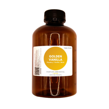 Rezervă de Parfum Golden Vanilla 500ml - Difuzor Futurist