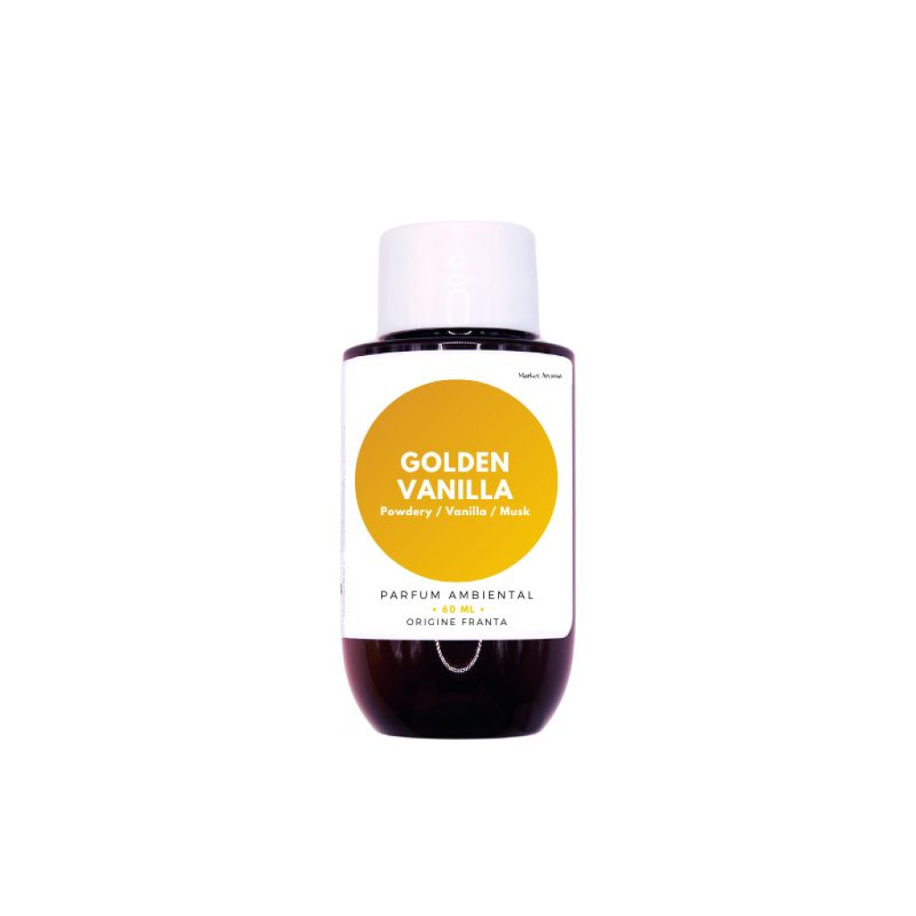 Rezervă de Parfum Golden Vanilla 60ml - Difuzor Bloomi