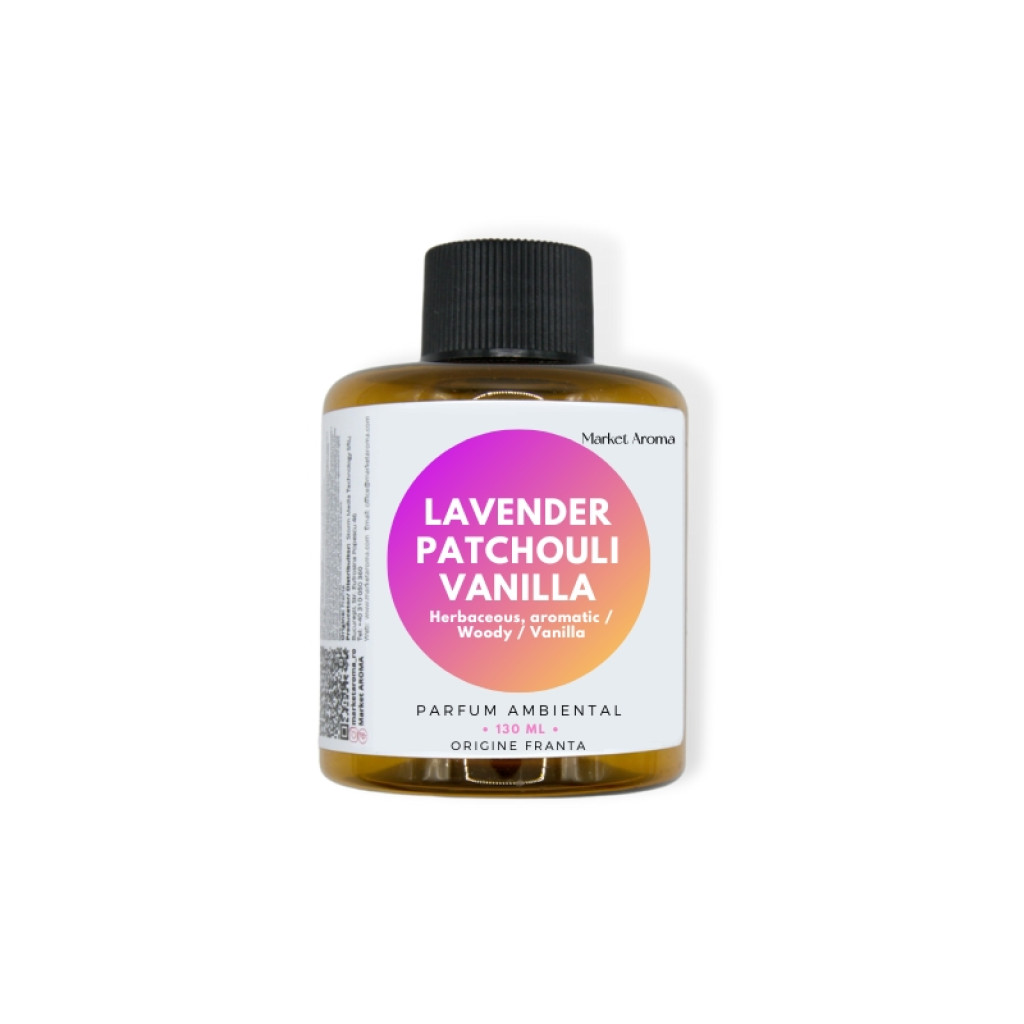 Rezervă de Parfum Lavender Patchouli Vanilla 130ml - Difuzor Modern