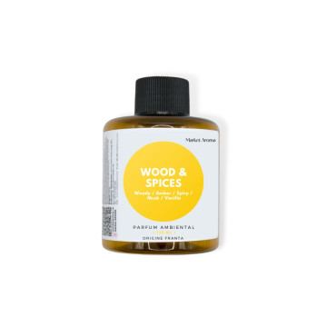 Rezervă de Parfum Wood & Spices 130ml - Difuzor Modern
