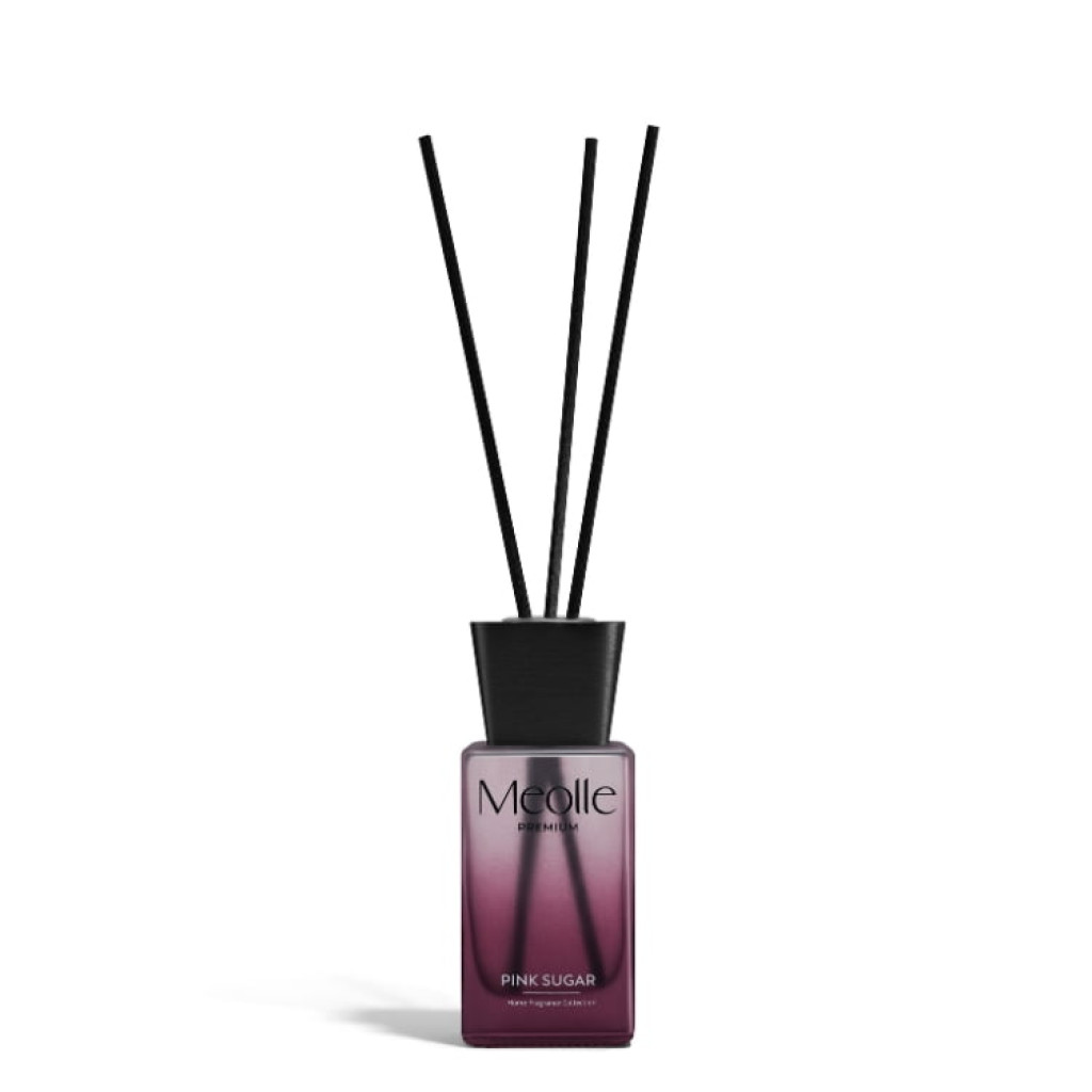 Odorizant cu bețișoare parfumate Meolle 100 ml – Pink Sugar